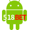 Aplicativo 518BET para Android